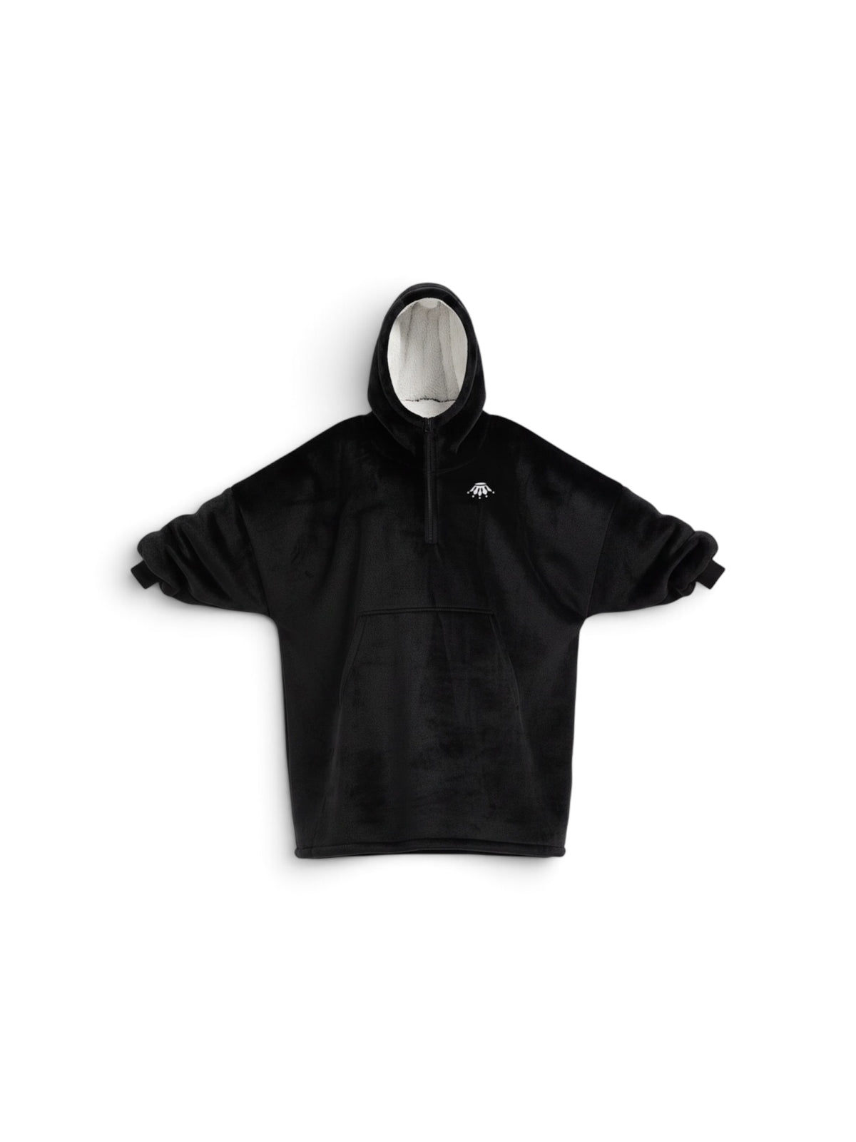 Oversized Half-Zip Hoodie