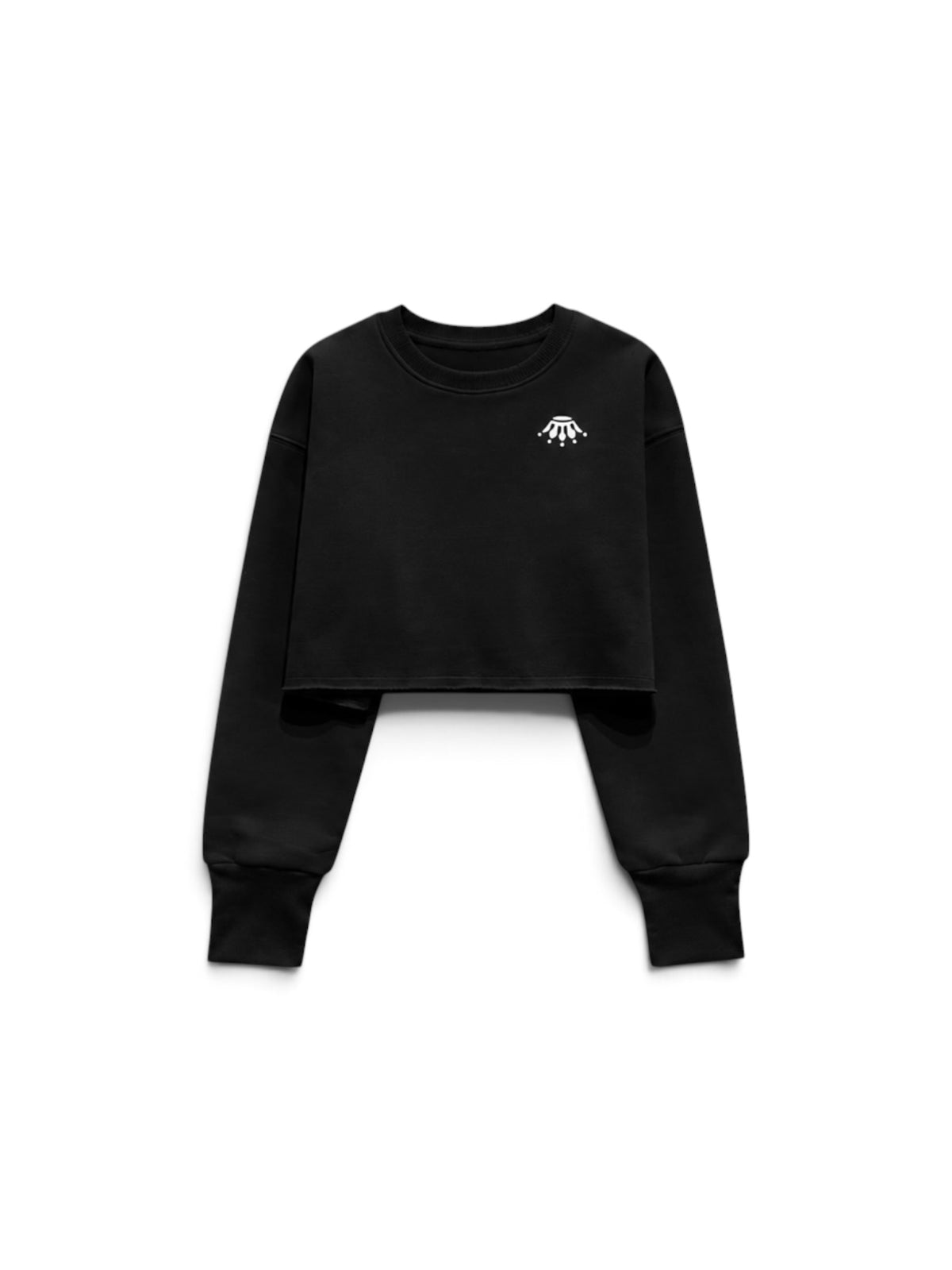 Cropped Essential Crewneck