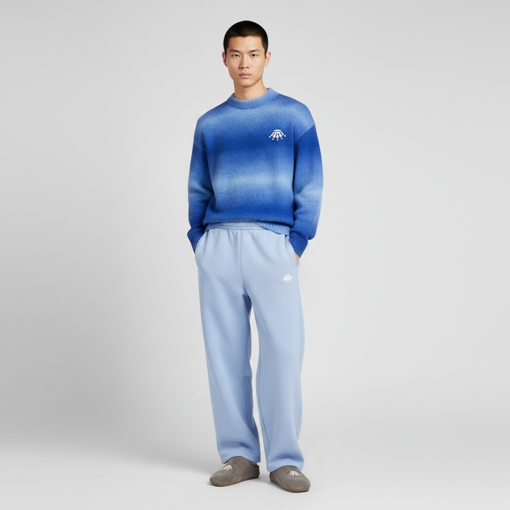 Tiger Ribbed Knitted Sweater